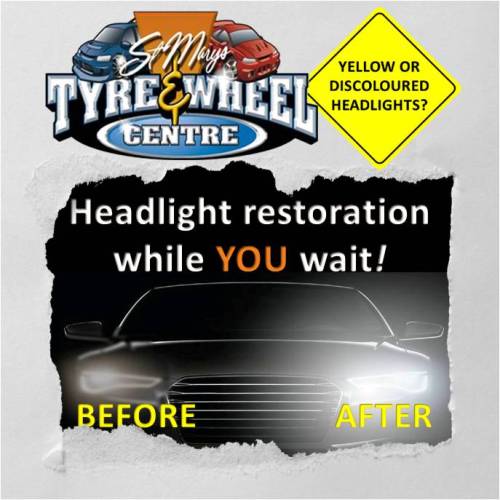 Click to learn more about headlight restoration ...