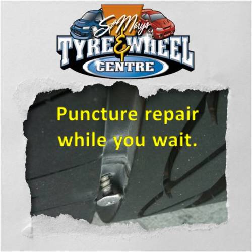 Click to book in to have your puncture repaired ...